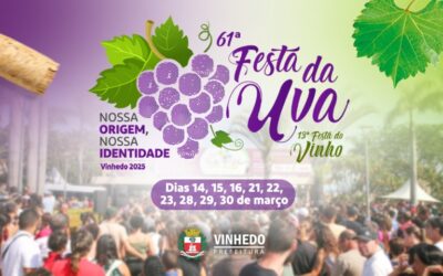 Vinhedo Celebra Suas Raízes com a 61ª Festa da Uva: Tradição, Cultura e Muito Sabor!