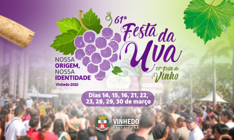 Vinhedo Celebra Suas Raízes com a 61ª Festa da Uva: Tradição, Cultura e Muito Sabor!